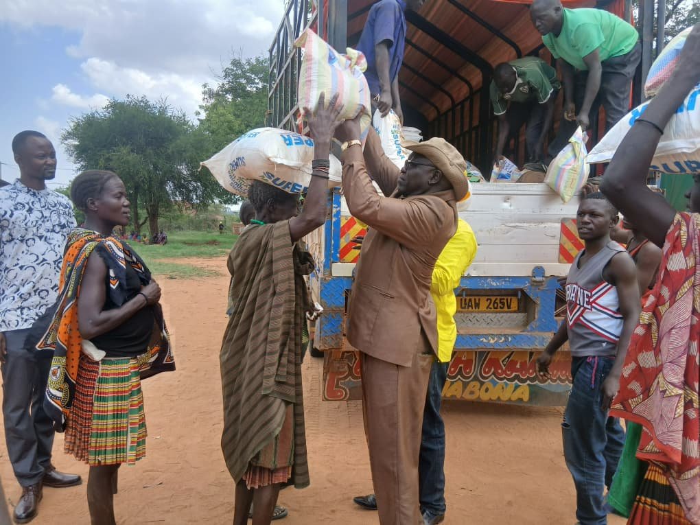 Victory Outreach Church Steps In to Support Food-Insecure Households in Karamoja.