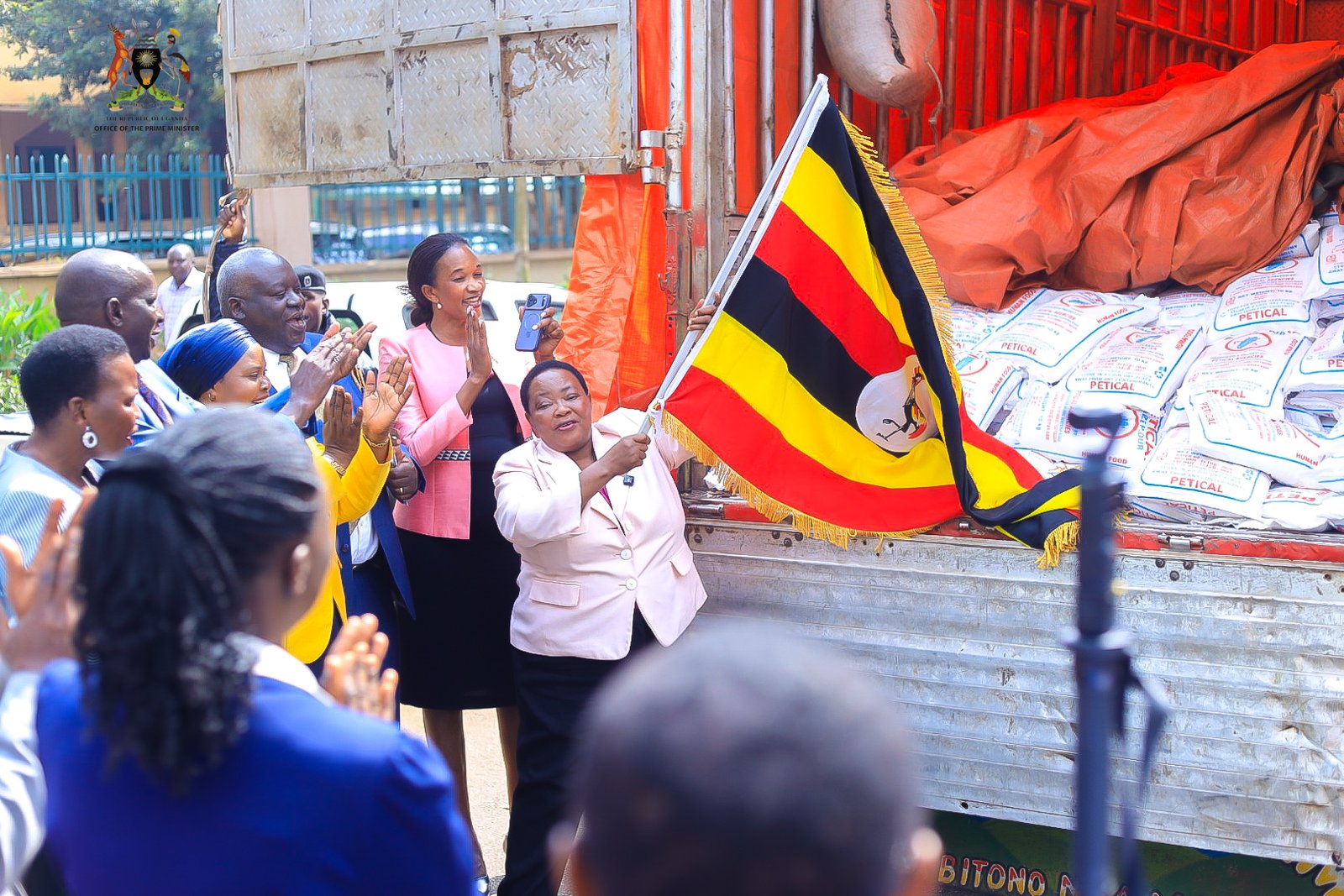 Government Responds to Food Crisis in Agago as Pastor Kakande Donates 20 Metric Tonnes of Maize Flour