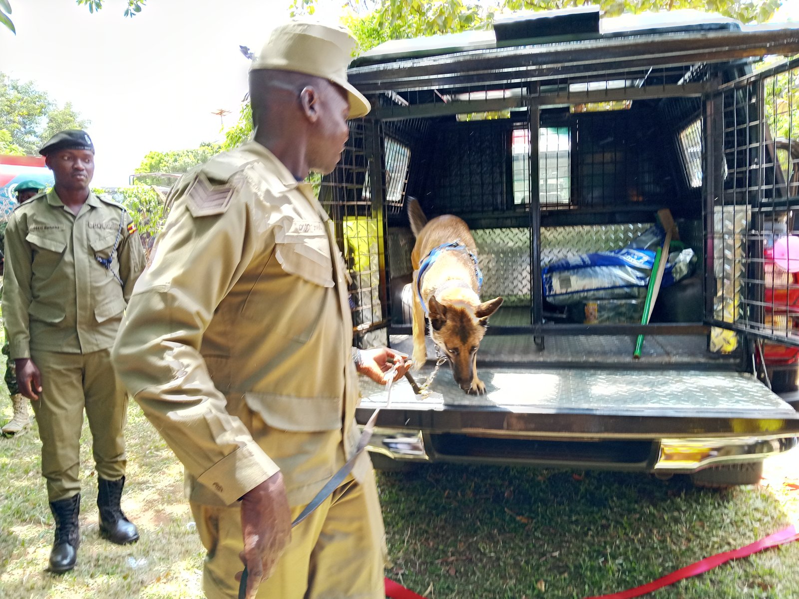 Lira City Launches Police Canine Vehicle UP02997 to Strengthen  Crime Responses