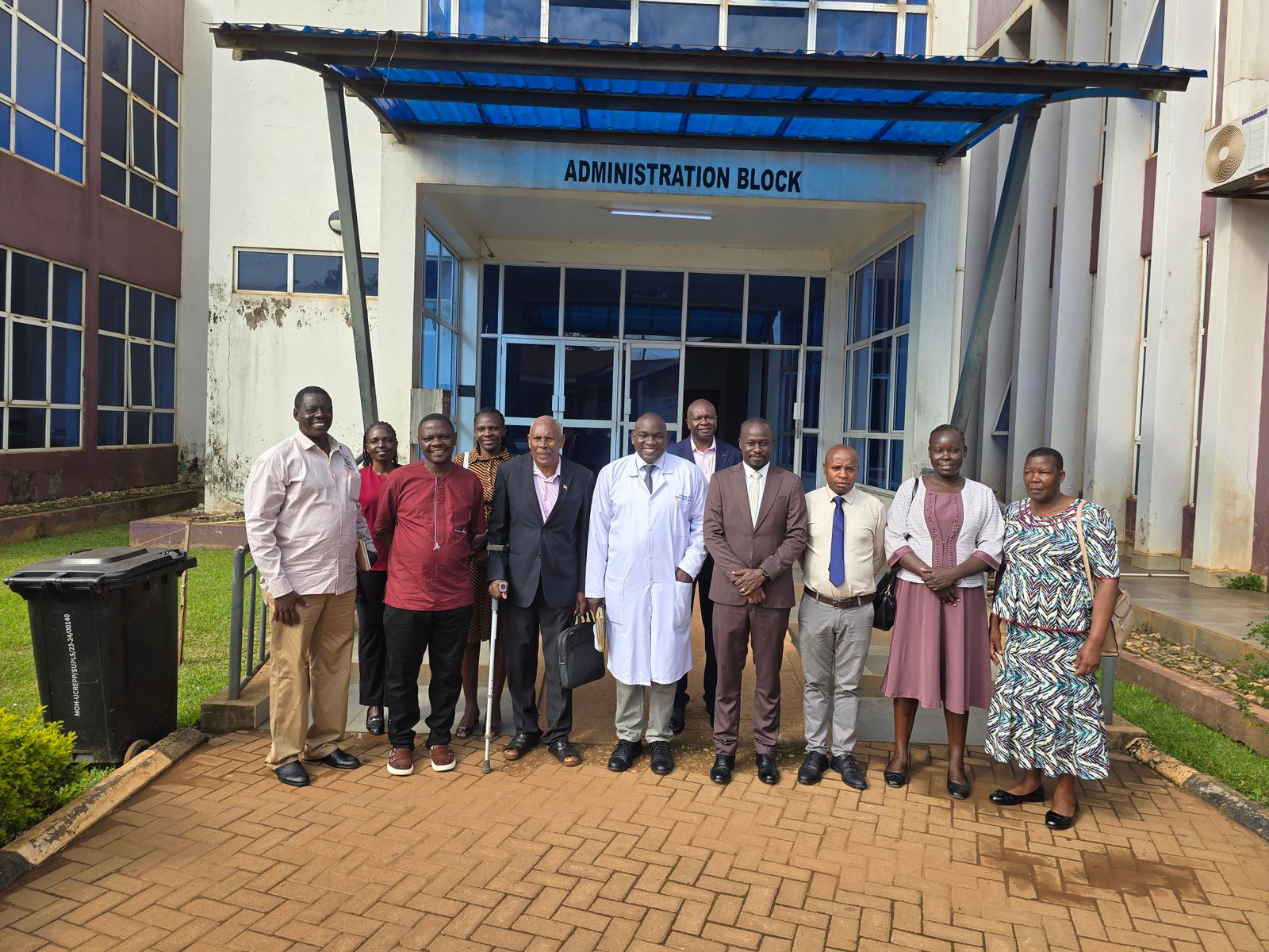 Lira Regional Referral Hospital team in Hoima for Benchmarking visit ahead of Afcon 2027.